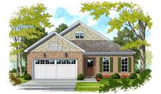 This is an artist's rendering of these Bungalow House Plans.