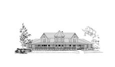 Main image for country home plans # 16215