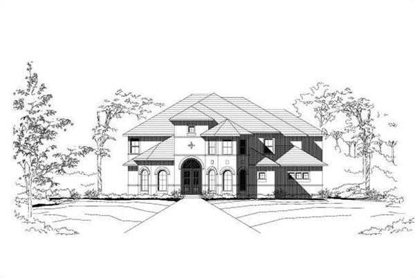 Main image for house plan # 16240