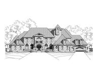 Luxury Home Plans Rendering.