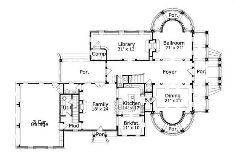 This image shows the living and dining areas.
