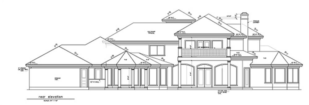 156-1493 rear elevation