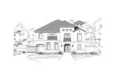 Main image for house plan # 19011