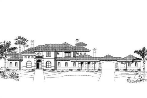 Main image for house plan # 16002