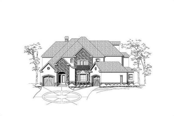 Main image for house plan # 19722