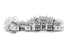 Luxury Plans front rendering.
