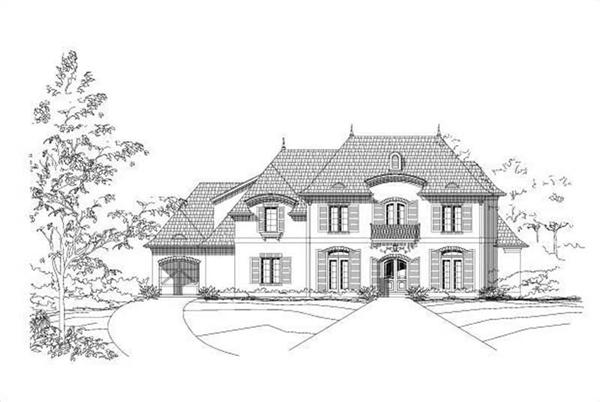 Main image for luxury house plan # 19557