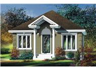 Main image for house plan # 12772