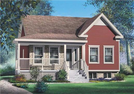 Main image for house plan # 12770