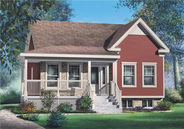 Main image for house plan # 12770
