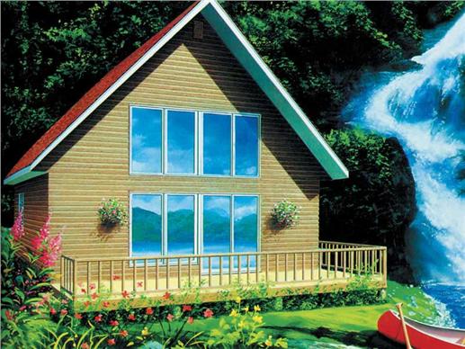 Main image for house plan # 12279