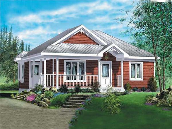 Main image for house plan # 12738