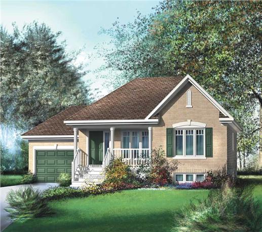 Main image for house plan # 12707
