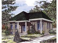 Color Rendering of this house plan