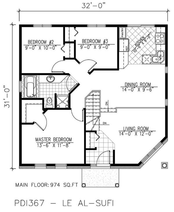 Floor Plan First Story