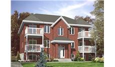 Color Rendering of this house plan