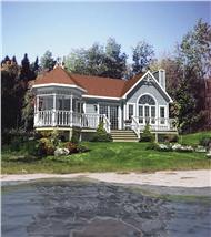 Color Rendering of this house plan