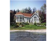 Color Rendering of this house plan