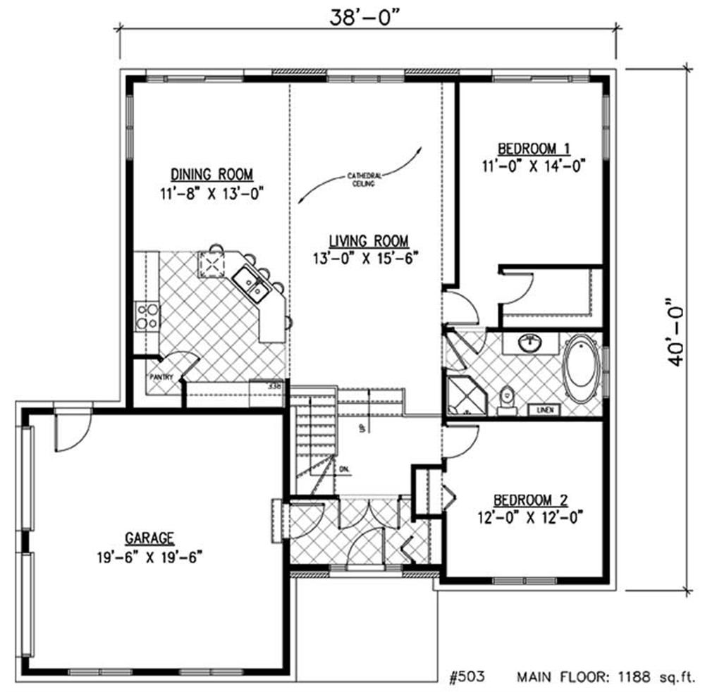 Floor Plan First Story