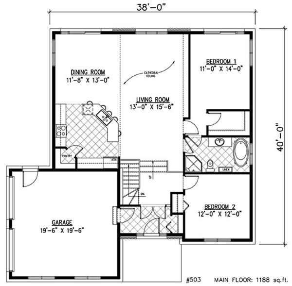Floor Plan First Story