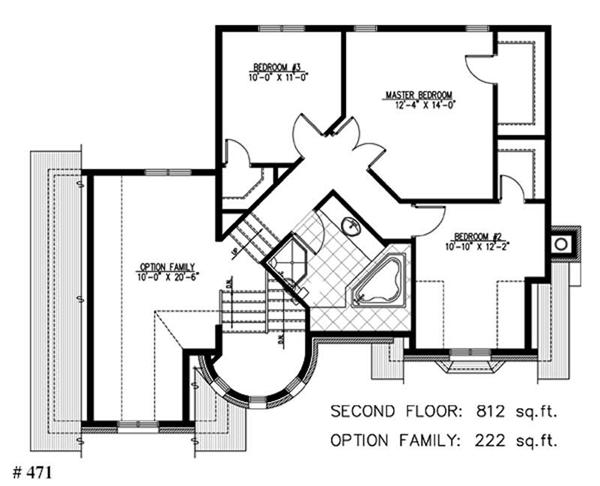 Floor Plan Second Story