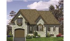 Color Rendering of this house plan