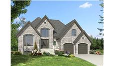 Color Rendering of this house plan
