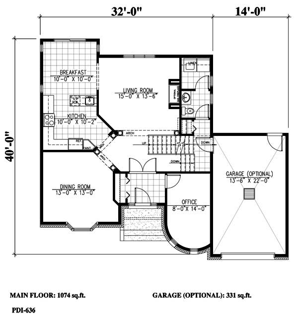 Floor Plan First Story