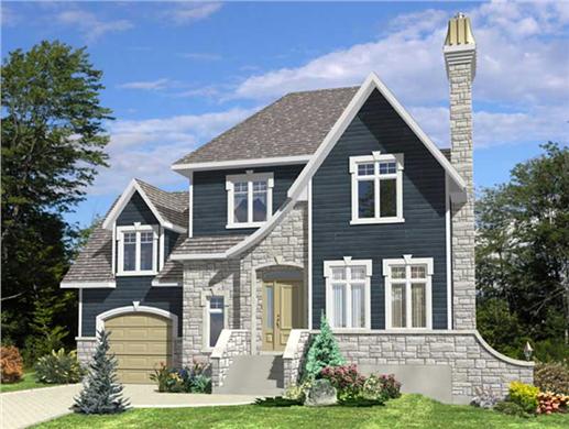 Color Rendering of this house plan