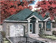 Color Rendering of this house plan