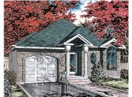Color Rendering of this house plan