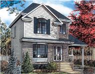 Color Rendering of this house plan