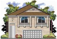 This is an artist's rendering for these Garage Plans.