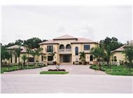 This is a color photo for these Mediterranean House Plans.