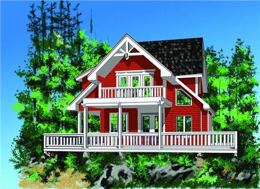 Main image for house plan # 17865