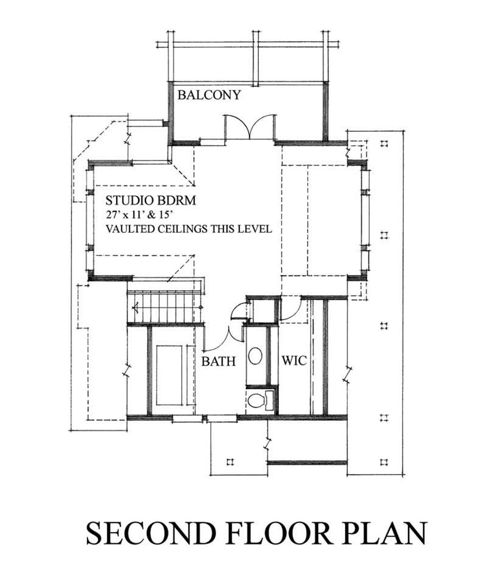 House Plan RS-1286 Second Floor Plan