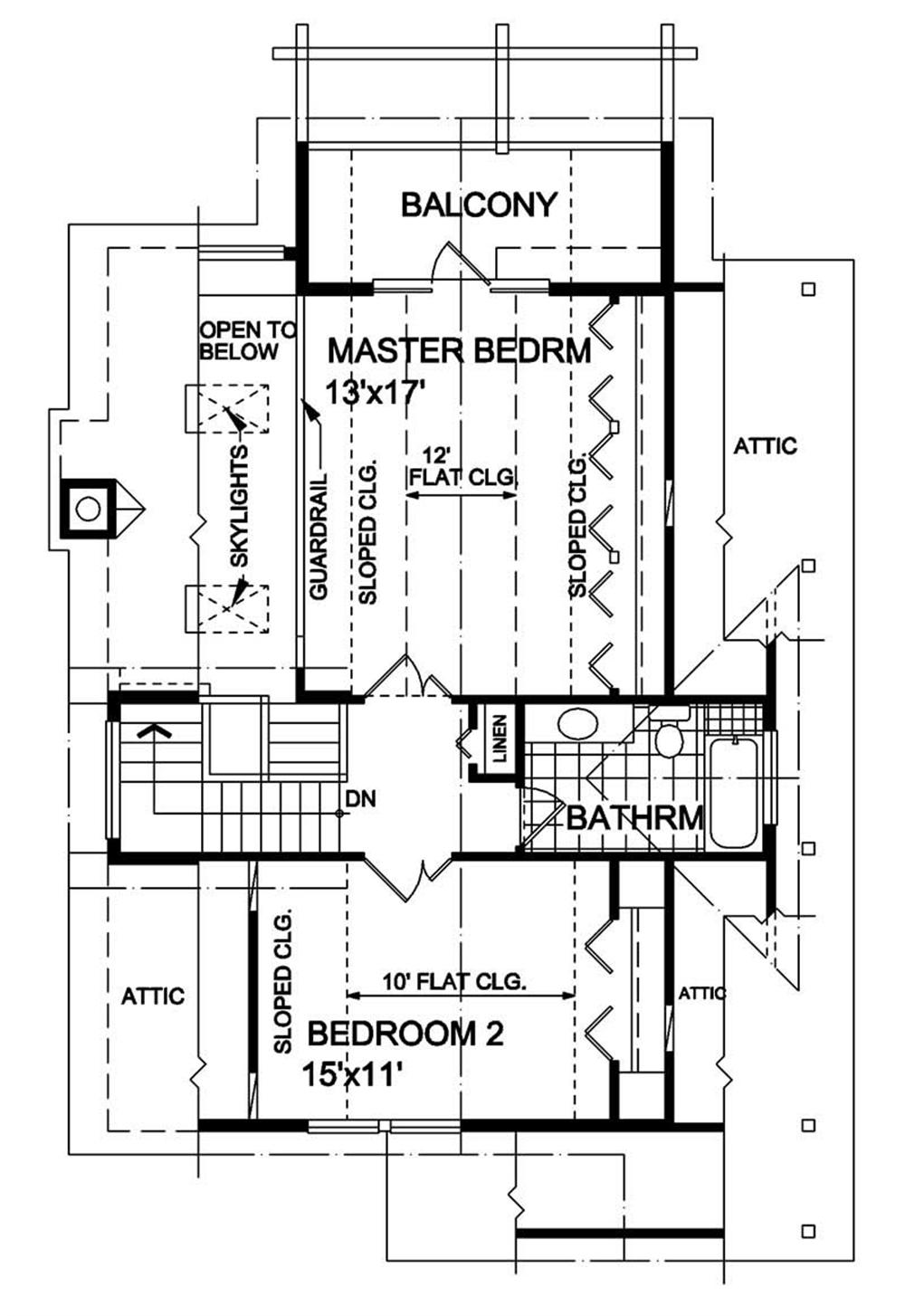 House Plan RS-1528
Second Floor Plan