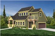 View house Plan#160-1021
