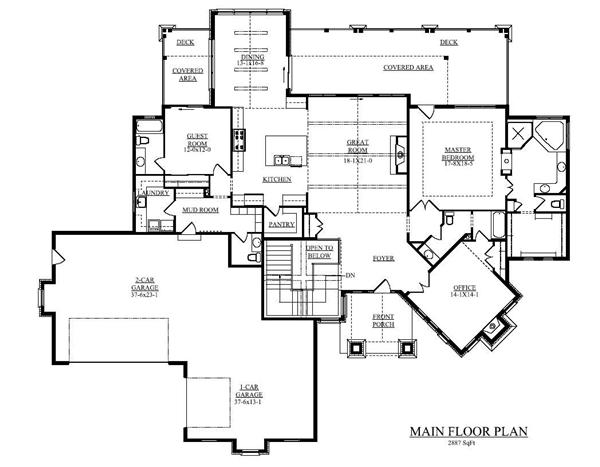 Floor Plan First Story