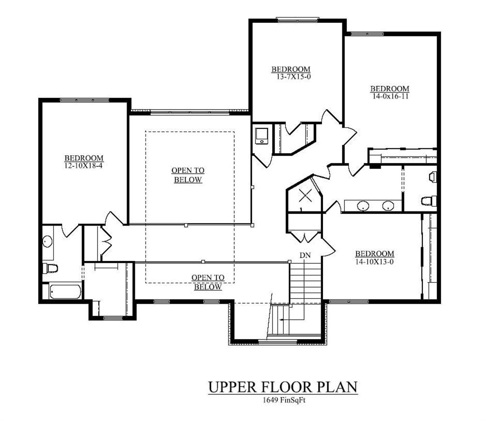 Floor Plan Second Story