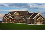 This is a computer rendering of these home plans.