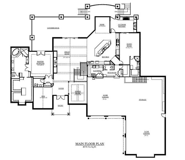 Floor Plan First Story