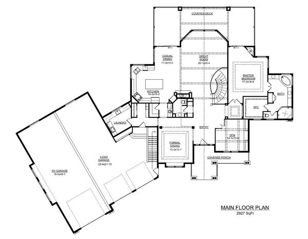 Floor Plan First Story