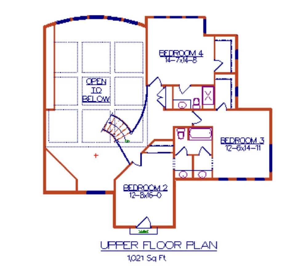 Floor Plan Second Story for luxury home plans Cerreta
