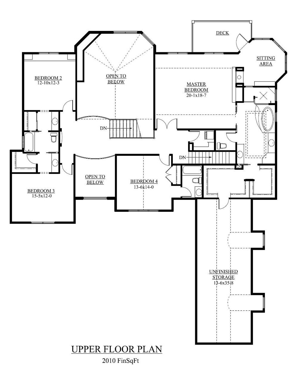 Floor Plan Second Story