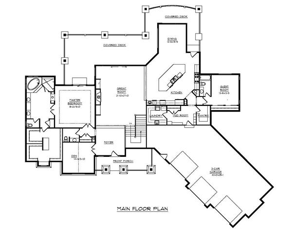 Floor Plan First Story