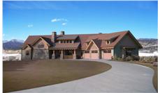 This is a computer rendering of these great mountain homeplans.