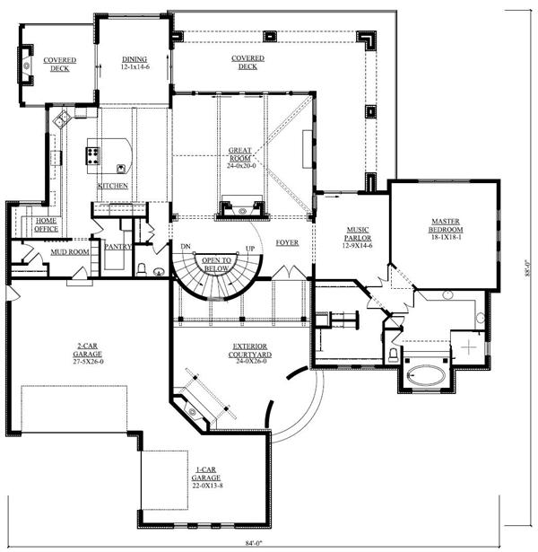 Floor Plan First Story
