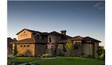 This is a color photo of these Tuscan House Plans.