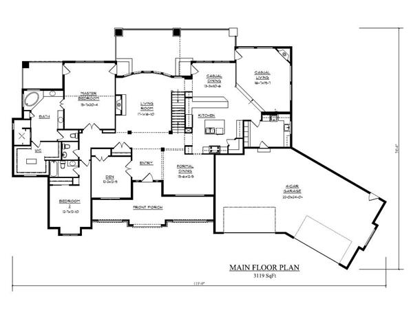 Floor Plan First Story